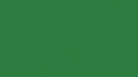 A green background with white border and black spots screen lot broken glass Stock Footage 337341488