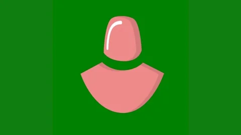 Green background white border person ' s face woman screen hole green screen 動画素材 314064921