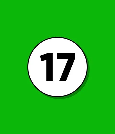Green background with white circle animating from empty to showing number s.. Stock Footage 332396392