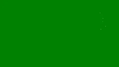 Green background white circle screen green screen animated chromakey background Stock Footage 314063978