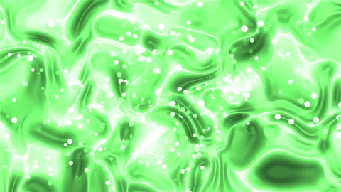 Green background with white circles. Stock Footage 308808686