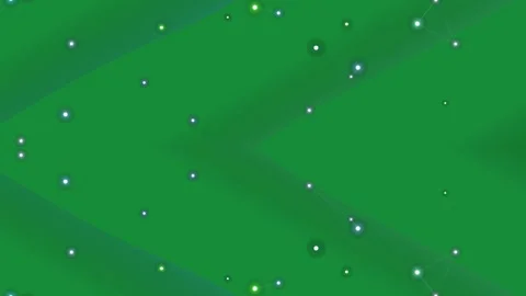 Green Background with White Dots Animation. Stock Footage 328998916