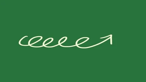 A green background with white letters and outline the word ws written in wel Видео 335131803