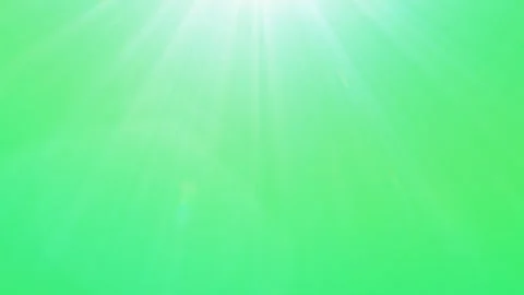 Green background with white light rays Video stock 338238361