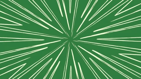 A green background with white lines in the center and green screen animated Video stock 335122294