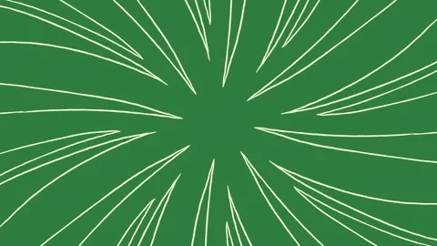 A green background with white lines in the center and green screen animated Video stock 335122295