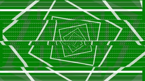 Green background white lines dots football field green screen animated chromakey Stock Footage 314065183