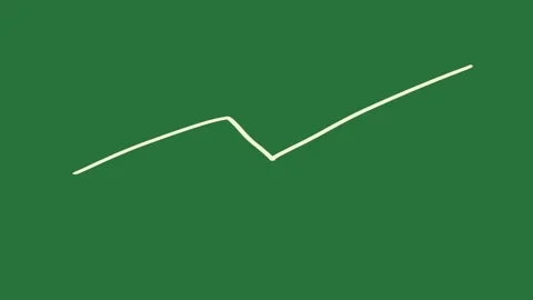 A green background with white lines on it and green screen frame illustration 스톡 동영상 337335652