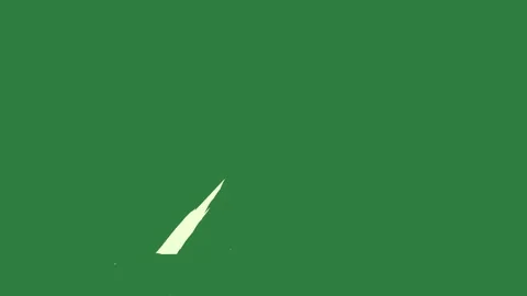 A green background with white outline and arrow screen on it green screen Stock-Footage 337341617