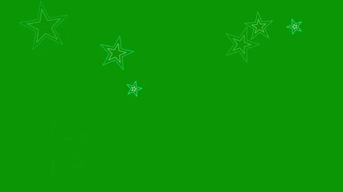 Green Background with White Snowflakes Vídeos de archivo 339390773