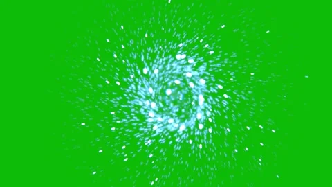 A green background with white specks radiating from the center Vídeos de archivo 331103559