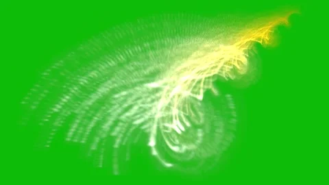 A green background with a white spiral design Vídeos de archivo 331103080