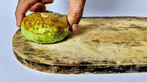 Green bakpia Stock-Fotos
