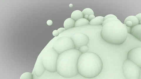 Green Ball Animation Stock Footage 471501