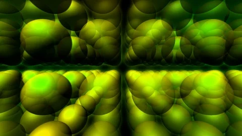 Green ball array Stock Footage 99444377