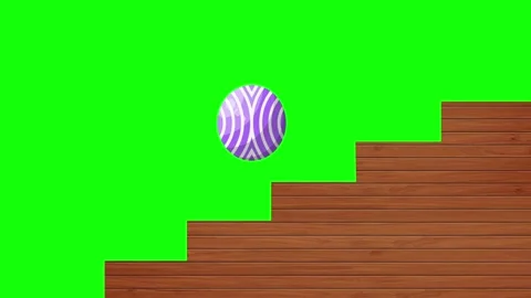 Green Ball Screen Horizontal 16:9 Green Screen Video stock 340459785