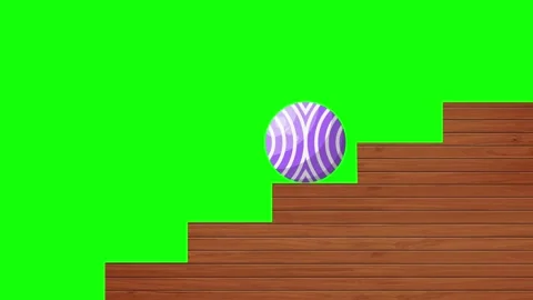 Green Ball Screen Horizontal 16:9 Green Screen 스톡 동영상 340459803