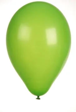 Green balloon Stock Photos