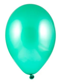 Green balloon Stock Photos