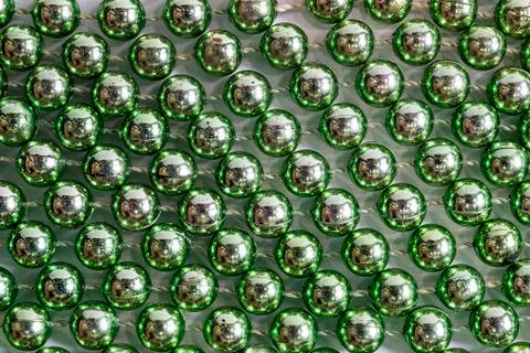 The green balls. Stock Photos