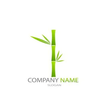 Green bamboo Vector illustration Stock Illustration