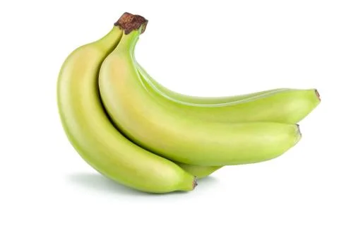 Green bananas Stock Photos