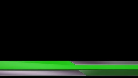 Green Bant Animation 2 Stock Footage 116279968