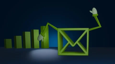 Green Bar chart graph with US dollar in three dimension space Stock-Footage 302839999