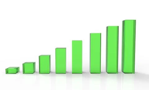 Green Bars Illustrazione stock