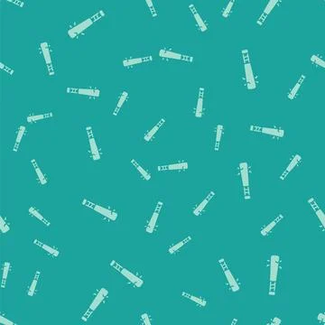 Green Baseball bat with nails icon isolated seamless pattern on green background イラスト素材