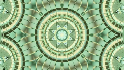 Green based colored movement of forms 4k uhd 3d rendering vj loop Stock Footage 160552403