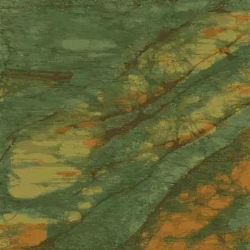 Green batik texture with dynamic organic shapes. Stock Illustration