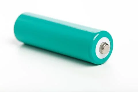 Green battery 스톡 사진