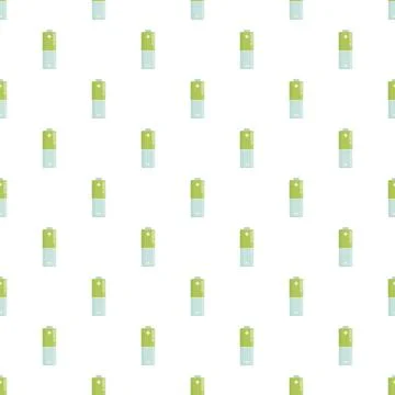 Green battery power charging full pattern background 스톡 일러스트
