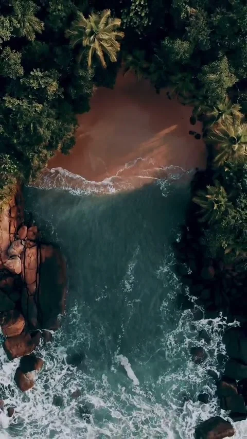 GREEN BEACH Stock Footage 322941794