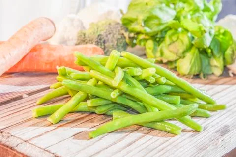 Green bean Stock Photos