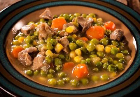 Green beans and corn Stock Photos