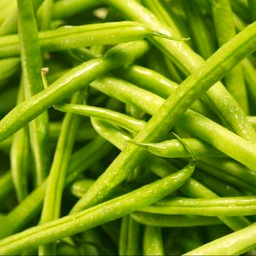 Green beans close up Stock Photos
