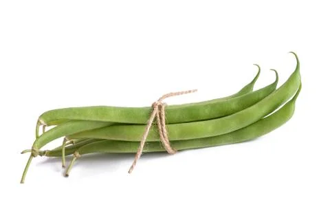 Green beans group Stock Photos