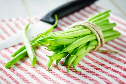 Green beans Foto stock