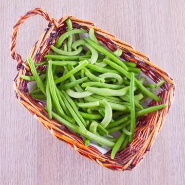 Green beans Foto stock