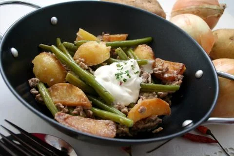 Green beans Foto stock