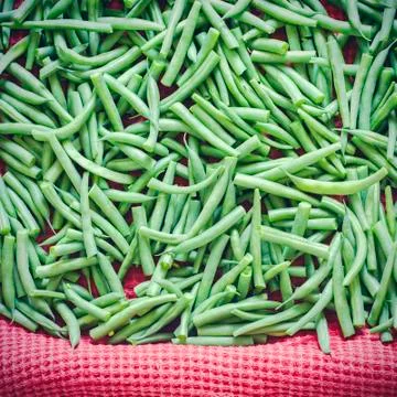 Green beans Foto stock