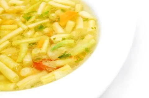 Green beans soup Stock Photos