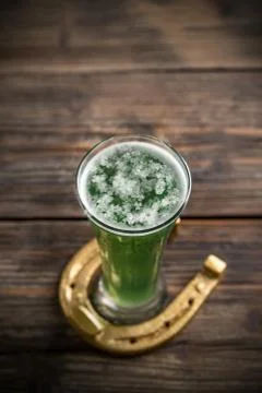 Green beer Stock Photos
