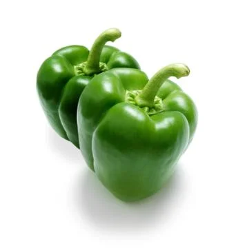 Green bellpepper Stock Photos