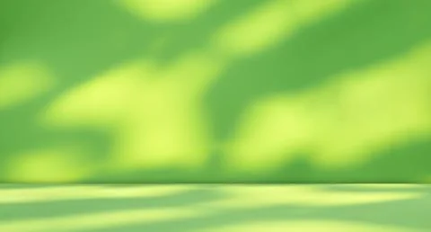 Green Bg Kitchen Background Floor Backdrop Empty Counter Podium Stock Illustration