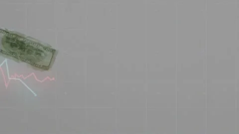Green bill entering TL causing neon spikes while sliding diagonally and Vídeos de archivo 329433773