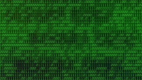 Green Binary code Background. Digital and Secure Data Concept. Abstract 動画素材 274110449