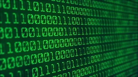 Green Binary code Background. Digital and Secure Data Concept. Abstract Stock Footage 276868371